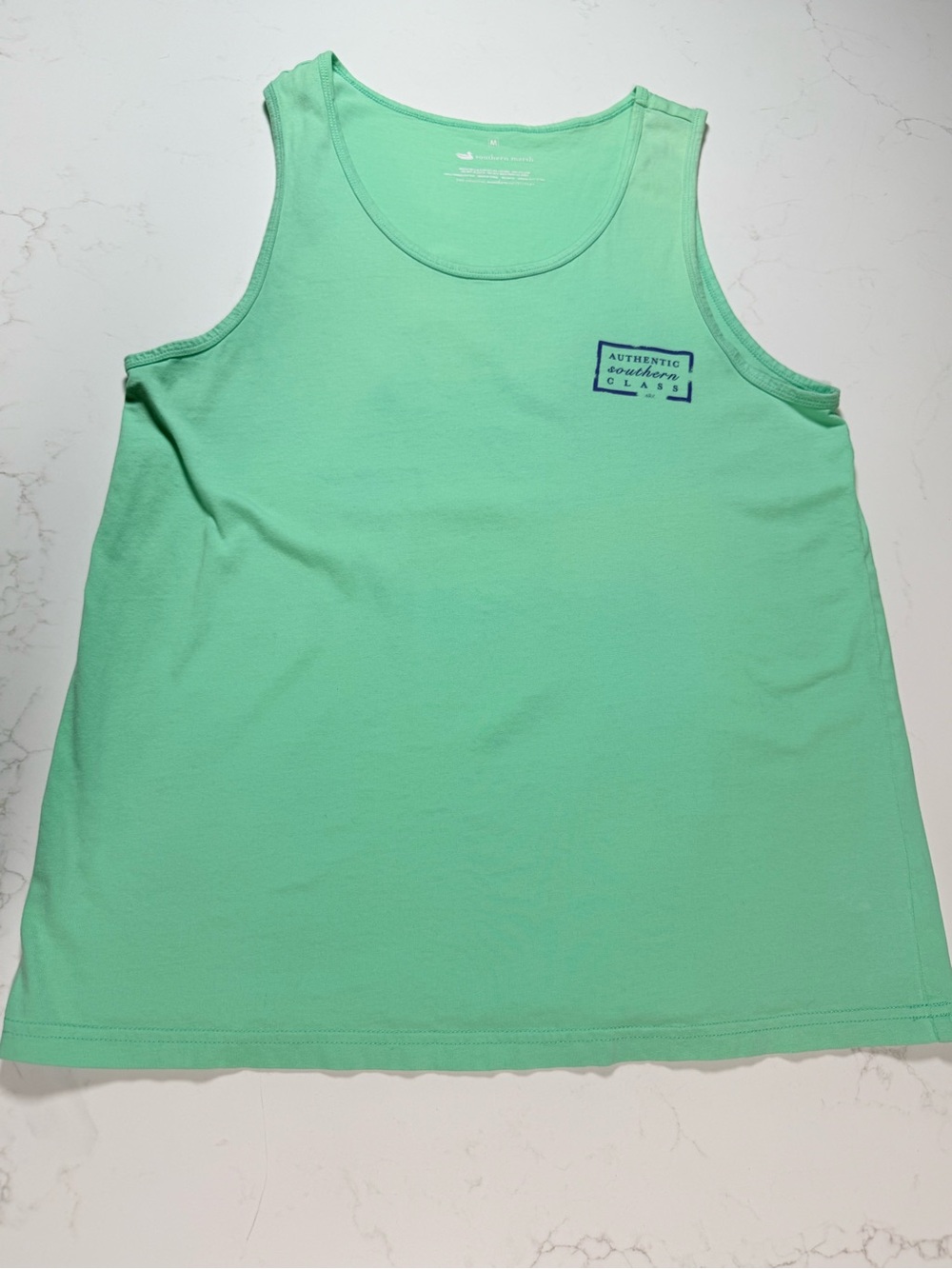 Southern Marsh Mint Green Scoop Neck Tank